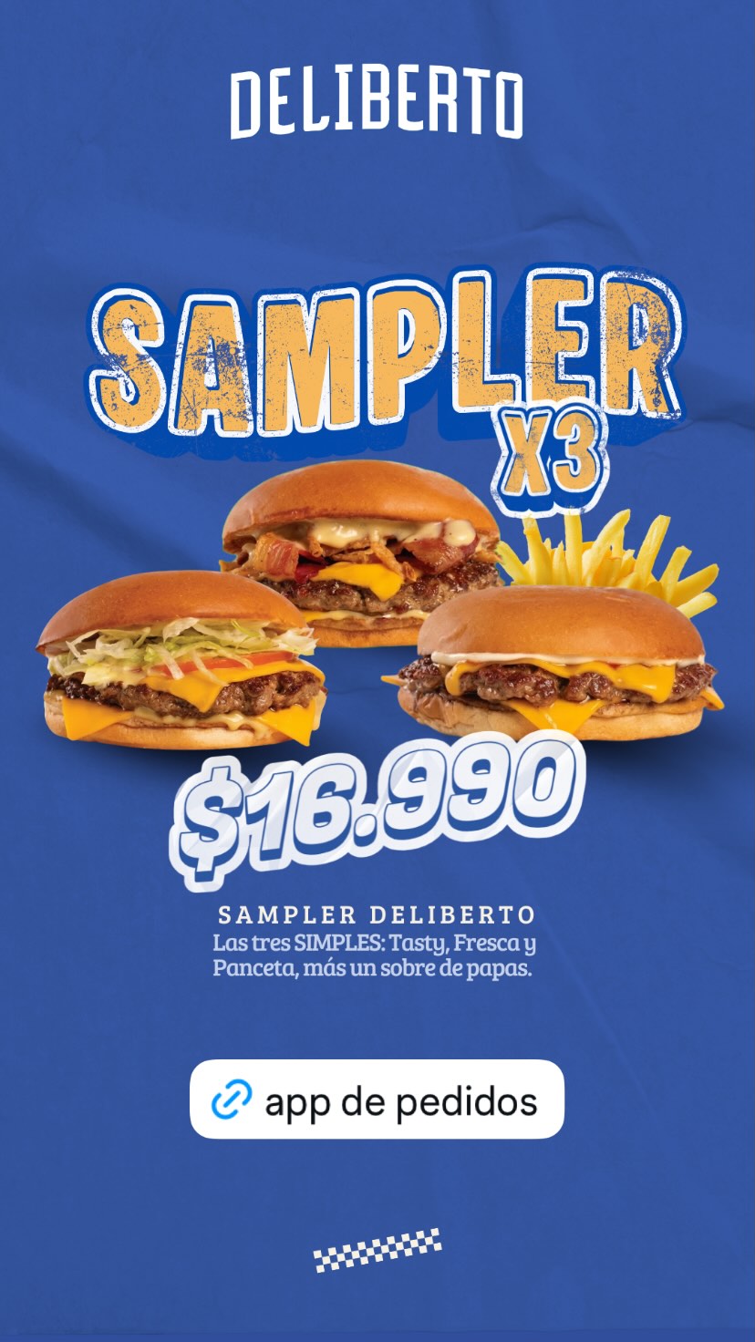 Sampler Deliberto x3